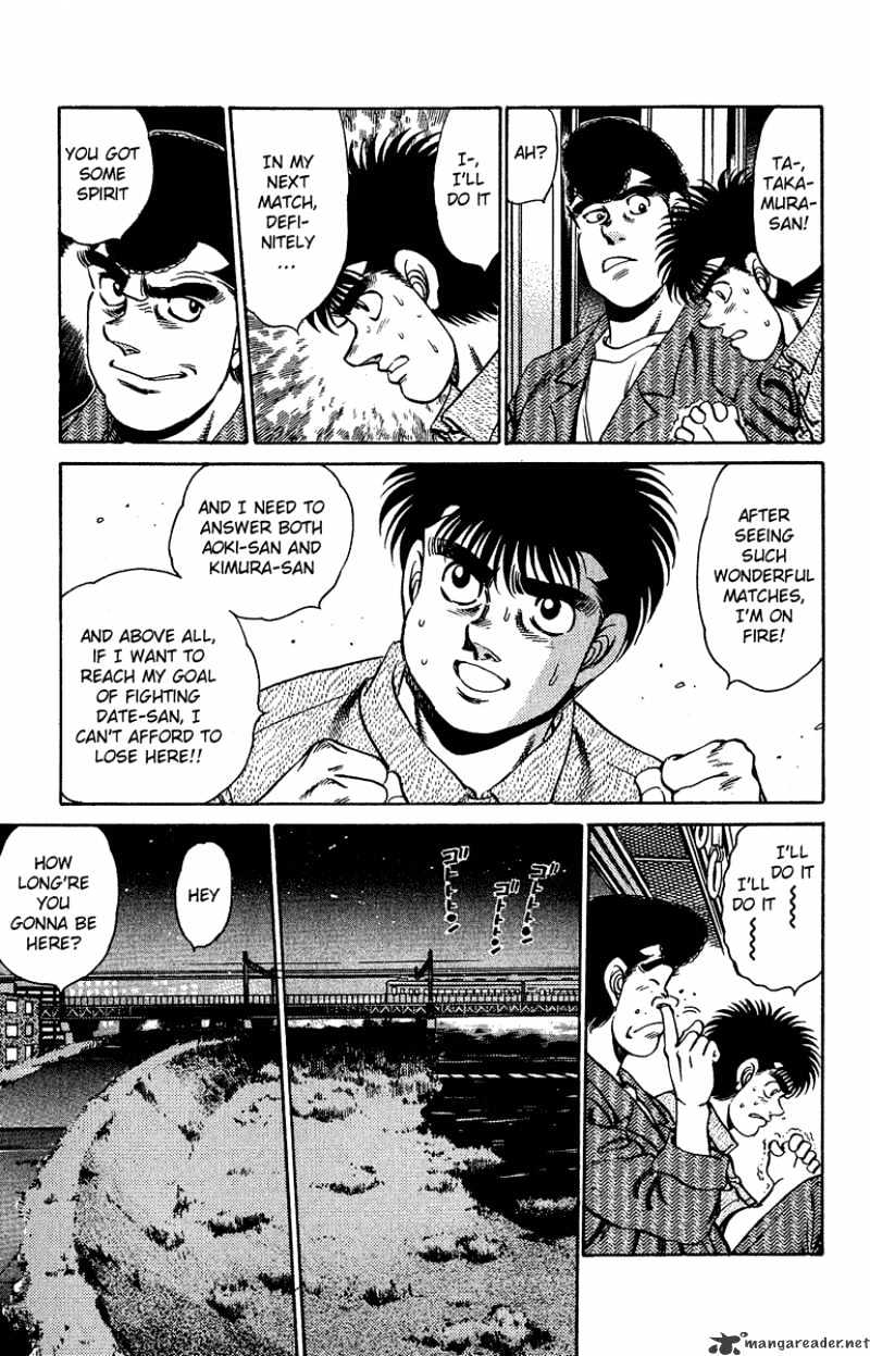 Hajime no Ippo: Fighting Spirit, Chapter 153 image 09